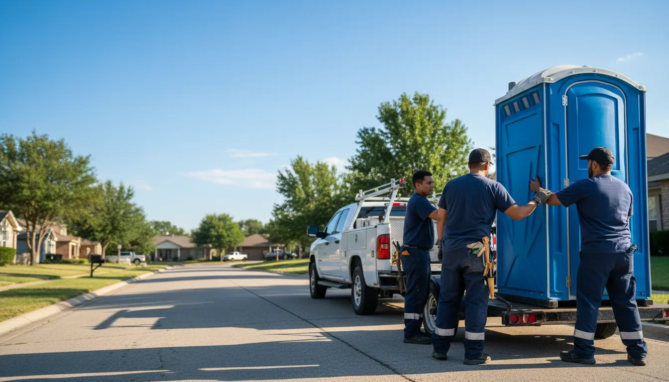 Portable Toilet Rental in La Belle, MO near me